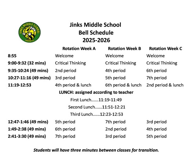 Bell Schedule